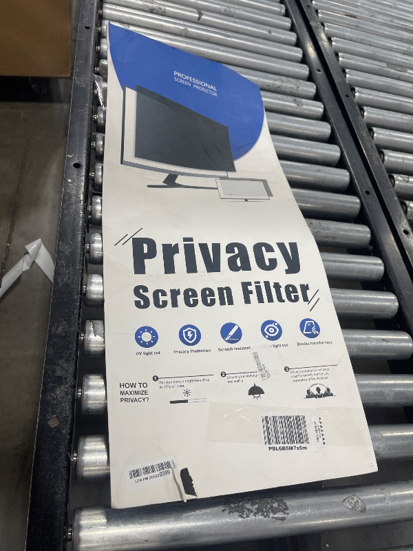 Photo 1 of [2-Pack] 34 Inch Computer Privacy Screen for 21:9 Aspect Ratio Widescreen Monitor, Eye Protection Anti Glare Blue Light Computer Monitor Privacy Filter, Removable Anti-Scratch Screen Protector Film 34