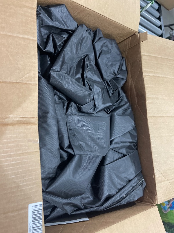 Photo 1 of Outdoor Dog Kennel Cover 8'Dx4'Wx6'H Full Coverage Windproof Anti-UV.with Transparent PVC Window and Breathable Mesh.Waterproof Dog Kennel Cover for Multiple Brands of Dog Kennels,Cover Only.(Black)