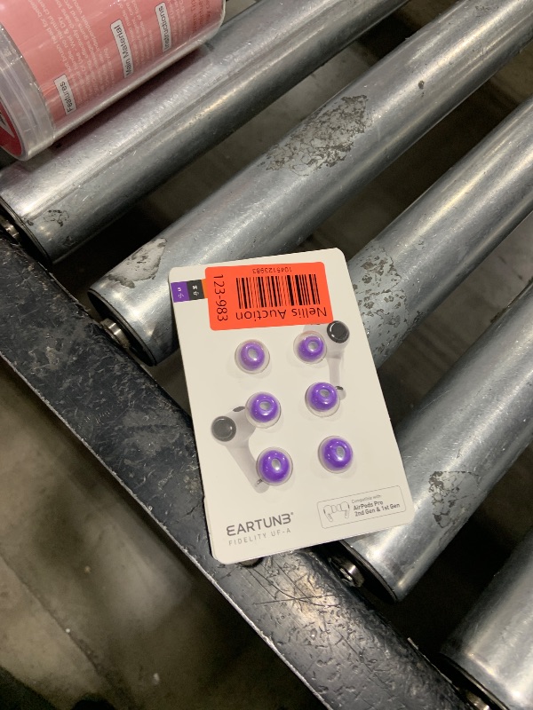 Photo 1 of Eartune Fidelity UF-A Premium Memory Foam Tips for AirPods Pro (1st Gen & 2nd Gen) - Fits in Charging Case, Stays in Your Ears, Superb Sound Isolation, and Built-in Waxguard - Assorted S/M/L, [Purple]
