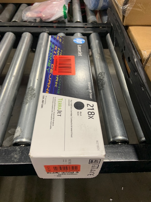 Photo 1 of HP 218X Black High-Yield Toner Cartridge | Works with Color Laserjet Pro 3201, MFP 3301 Series | W2180X