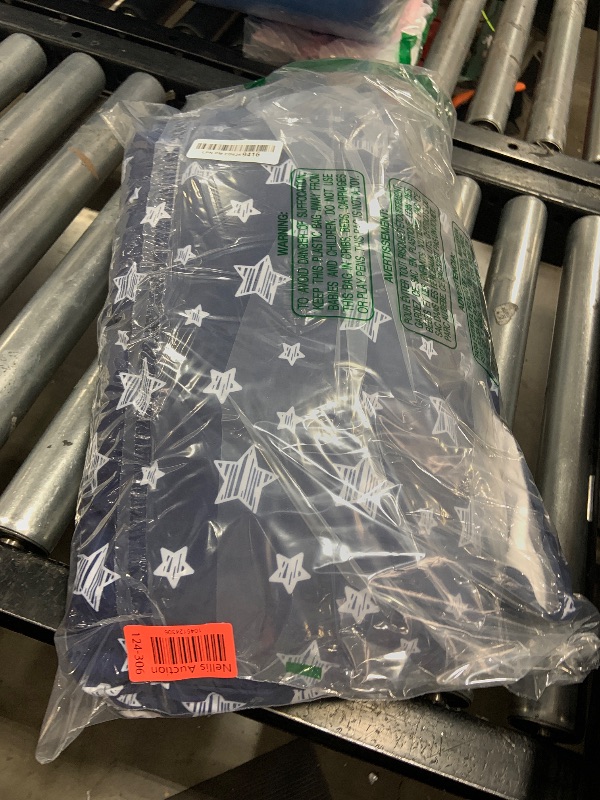 Photo 1 of Moonsea Toddler Nap Mat Boy Navy with Pillow and Fleece Minky Blanket, Lightweight and Soft Perfect for Kids Preschool, Daycare, Travel Sleeping Bag for Boys, 21" x 50" Fit on a Standard Cot