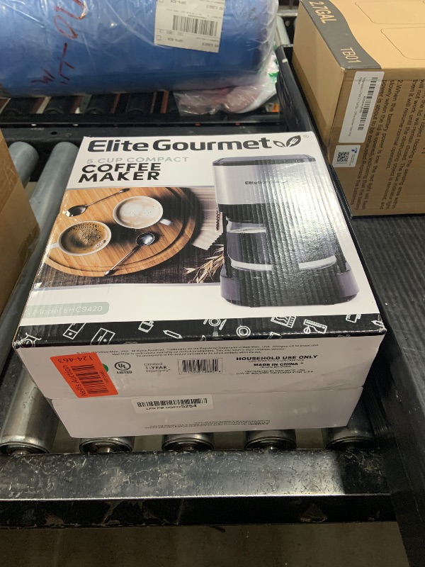 Photo 1 of Elite Gourmet EHC9420 Automatic 5-Cup Brew & Drip Coffee Maker with Pause N Serve Reusable Filter, On/Off Switch, Water Level Indicator