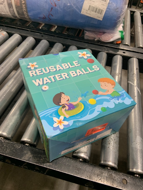 Photo 1 of 60 Pcs Reusable Water Balls, Reusable Water Balloons for Outdoor Toys and Games, Water Toys for Kids and Adults Boys and Girls - Summer Balls for Pool and Backyard Fun