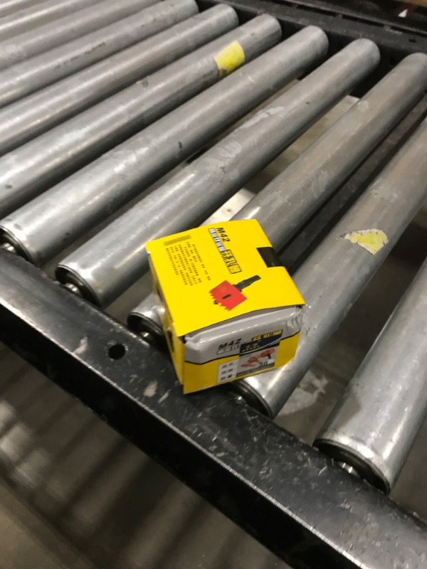 Photo 1 of PHITUODA 1-1/2" / 38mm Hole Saw with Hex Shank Drill Bit Adapter, 1 inch Cutting Depth HSS Bi-Metal Hole Cutter Corn Hole Saw, Smoothly Cutting in Wood Plastic Drywall and Thin Metal