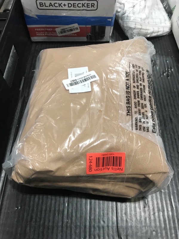 Photo 1 of ULTCOVER Waterproof Patio Lounge Chair Cover Heavy Duty Outdoor Chaise Lounge Covers - 68L x 30W x 30H inch Brown