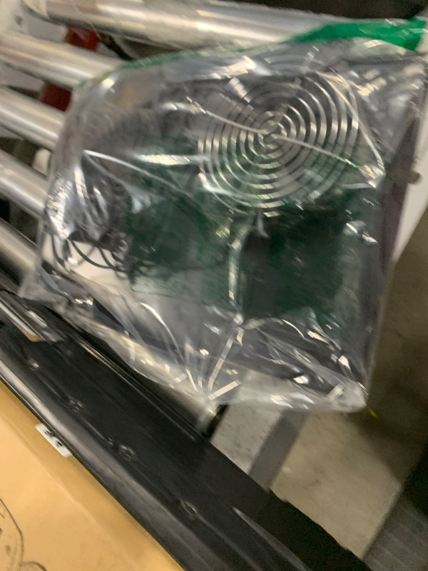 Photo 1 of GYKZ Solar Exhaust Fan Kit, Dual 5.5" Solar Powered Exhaust Fan, Multifunctional Air Intake/Exhaust, Keeps Air Fresh & Cool for Small Chicken Coops, Pet Houses, Greenhouse, Shed, with Switch Control