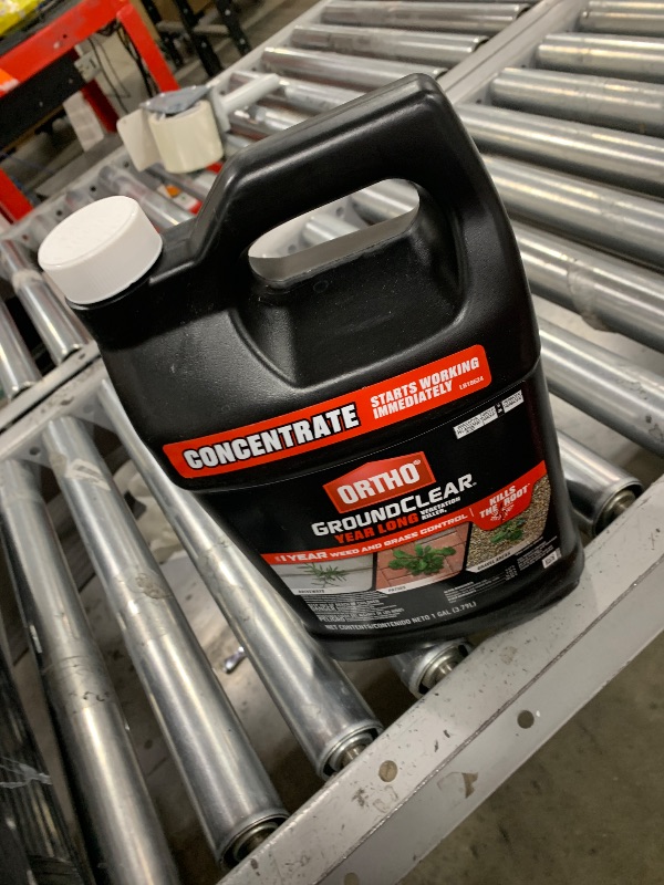 Photo 1 of Ortho GroundClear Year Long Vegetation Killer1 Concentrate, Kills Weeds and Grasses, Prevents Unwanted Weeds and Grasses for up to 1 Year, 1 gal.