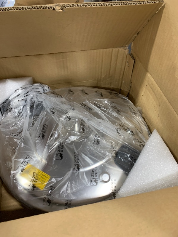Photo 1 of Stainless Steel Pressure Cooker with Valve 80KPA Rapid Heat Conduction Pots for Electric Gas Stoves (28CM)