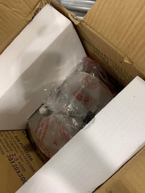 Photo 1 of 12 Oz Replacement Kettle for Popcorn Machine 1350W Kettle Popper with Lid, Stirrer, Gear Shaft, and 3-Prong Plug by Great Northern Popcorn