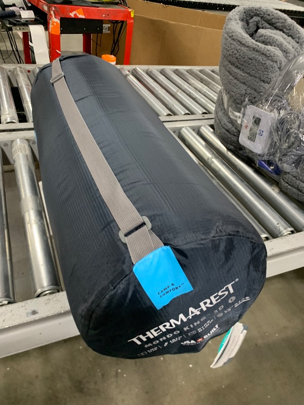Photo 1 of Therm-a-Rest MondoKing 3D Self-Inflating Camping Sleeping Pad, Large - 77 x 25 Inches, Lyons Blue