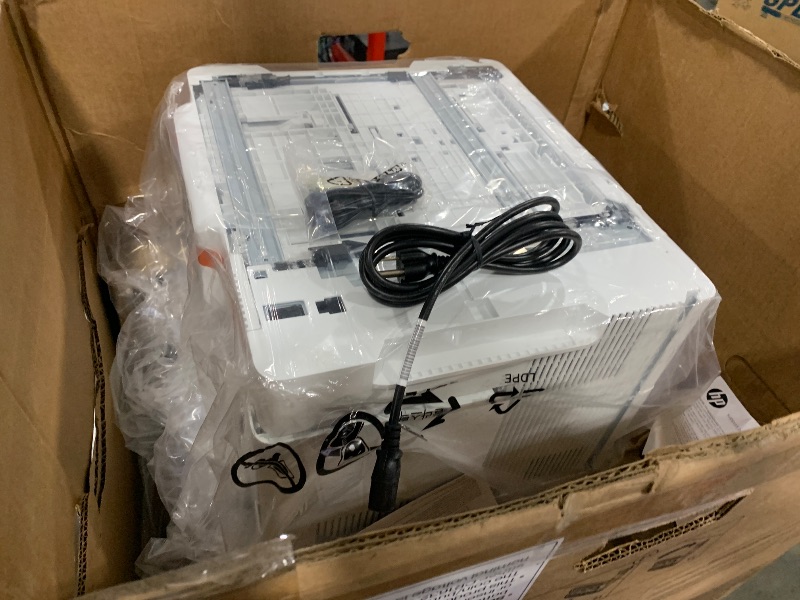 Photo 1 of HP LaserJet Enterprise MFP M528f Monochrome All-in-One Printer with built-in Ethernet & 2-sided printing (1PV65A), White