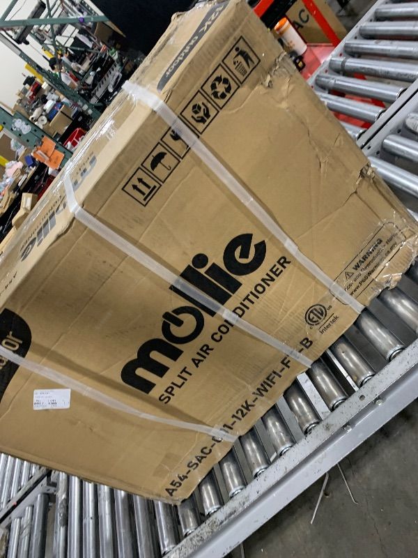 Photo 1 of mollie 12000 BTU Mini Split Air Conditioner w/4-in-1 Filters, 115V 22 SEER2 AC Unit with Smart App Control, Cools Up to 550 Sq. Ft, Pre-Charged Heat Pump and Installation Kits