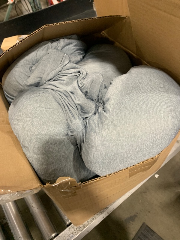 Photo 1 of Pharmedoc Pregnancy Pillows, U-Shape Full Body Pillow – Removable Cooling Cover -Dark Grey – Belly and Back Support - Maternity Essential - Pregnancy Must Haves