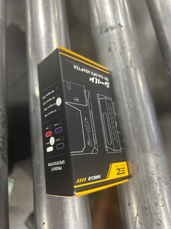 Photo 1 of EZDIY-FAB PCIe 5.1 Adapter - 600W 12+4pin,16pin 12VHPWR GPU Power Connector,12V-2x6 GPU Adapter,90 Degree Right Angle - Compatible with RTX 3090Ti, 4070Ti, 4080, 4090 GPU - RVS Type, White, 1 Pack