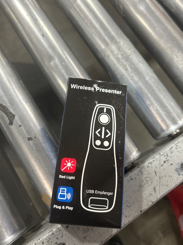 Photo 1 of 2-in-1 USB Type C Wireless Presenter Remote with Volume Control - Slide Advancer for PowerPoint