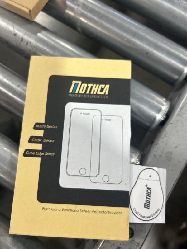 Photo 1 of Mothca 2 Pack Matte Glass Screen Protector for iPhone 16 [6.1 inch] + 2 Pack Camera Lens Protector, Anti-Glare & Anti-Fingerprint Case Friendly Tempered Glass Film, Bubble Free, Smooth as Silk