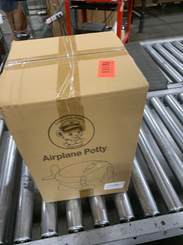 Photo 1 of Little Lion Cubs Airplane. Potty training seat. Features: anti-slip stool, splash guard, soft cushion seat, kids training aid, boys & girls. Toddlers easily step on the toddler potty training toilet.