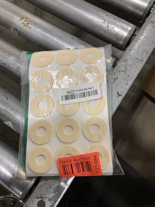 Photo 1 of Comfwalk Callus Cushions Pads, 60-Count, Prevents Calluses, Corns, blisters and mosquito bites on feet from pressure and friction, Round Soft Foam, Beige Skin color (Regular For Foot)