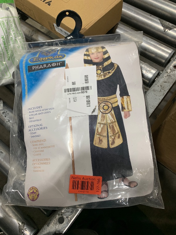Photo 1 of Rubies Child's Forum Pharaoh Costume, Black/Gold, Medium for Themed Parties and Halloween