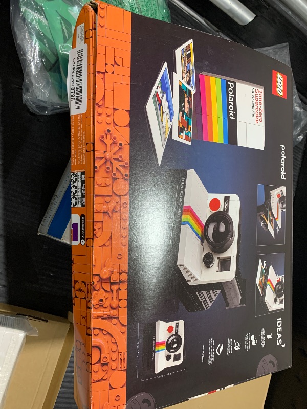 Photo 1 of LEGO Ideas Polaroid OneStep SX-70 Building Set for Adults - Vintage Polaroid Model DIY Craft Kit, Ages 18+ - Gift for Fathers Day - 21345