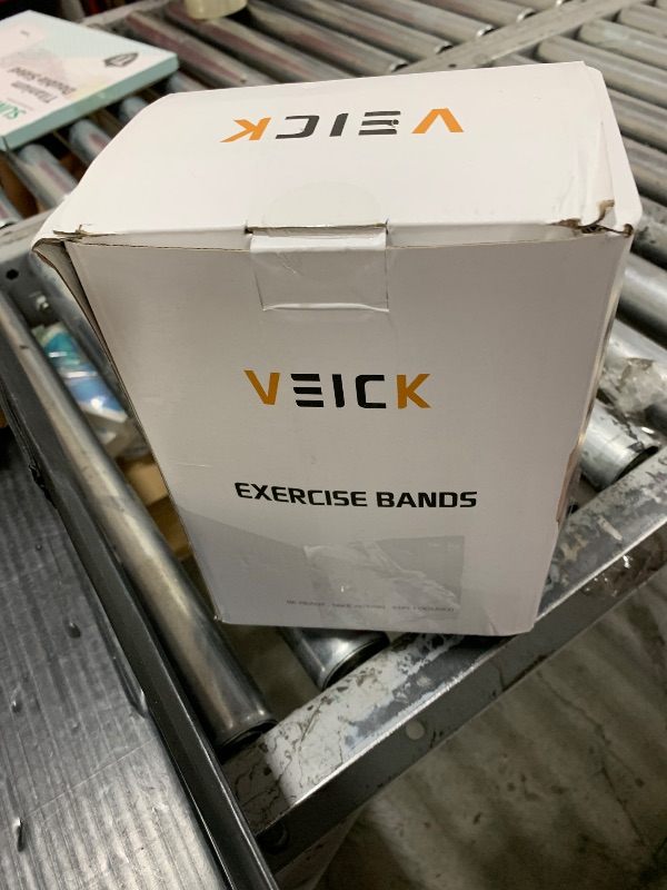 Photo 1 of VEICK Resistance Bands, Exercise Bands for Working Out with Handles, Elastic Workout Bands for Men Women, Exercising Bands for Strength Training Equipment at Home Gym