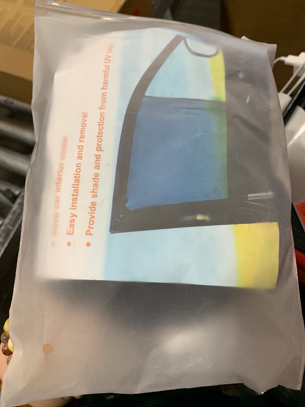 Photo 1 of Magnetic Car Side Window Sun Shade Car Window Shade for Driver Side Small Size Fit SUVs and Compact Cars Highlander Corolla CRV RAV4 Silverado Tacoma