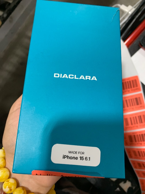 Photo 1 of Diaclara Designed for iPhone 15 Case, Full Body Rugged Case with Built-in Touch Sensitive Anti-Scratch Screen Protector, with Camera Lens Protector for iPhone 15 6.1" (Coral Pink)