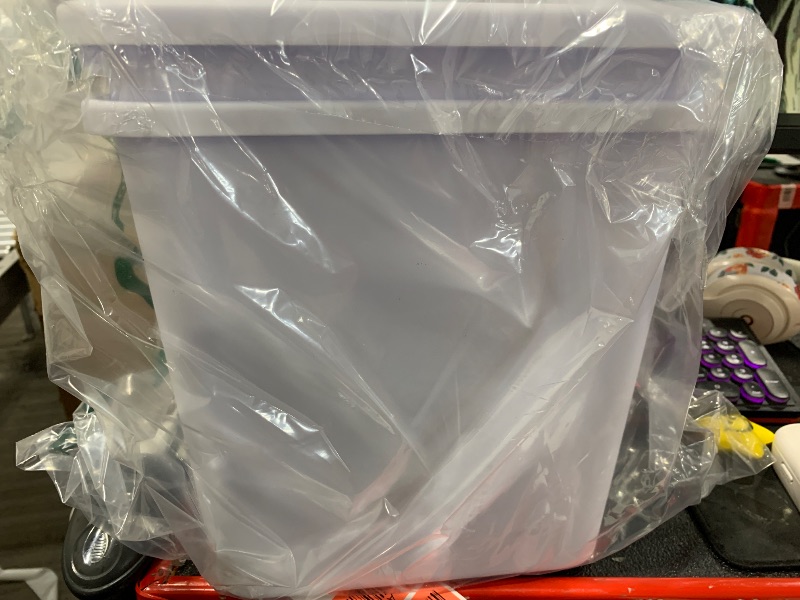 Photo 1 of Automatic Chicken Feeder Set Hanging Chicken Feeder No Waste Poultry Feeder Kit 20lb Chicken Feed Container