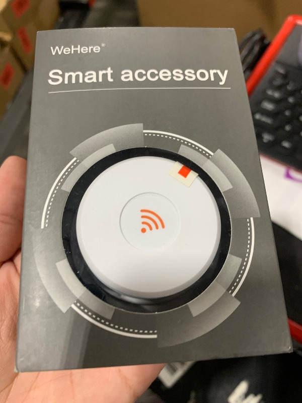 Photo 1 of WeHere Wi-Fi Bridge (W100) & Door Sensor for WeHere Smart Lockboxes, Door Sensor for Business/Store/Home/Office Security, App Remote Check Door Close or Open