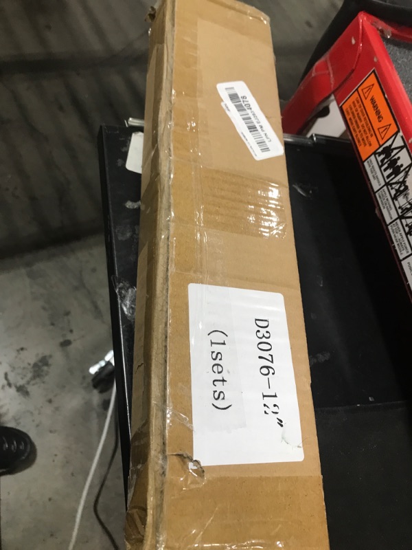 Photo 1 of VAGUDE with Lock Heavy Duty Drawer Slides 12 14 16 18 20 22 24 26 28 30 32 34 36 40 44 48 52 56 60 Inch 500 Lbs Side Mount Full Extension Ball Bearing Rails Rail Tool Box Runner-W:76mm, 12 Inch