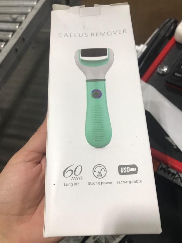 Photo 1 of Rechargeable Electric Foot Callus Remover Tool – High-Speed 2800 RPM Electric Foot Sander Callus Remover with Replaceable Roller – Compact & Easy Maintenance, Up to 2-Hour Runtime for Smooth Feet