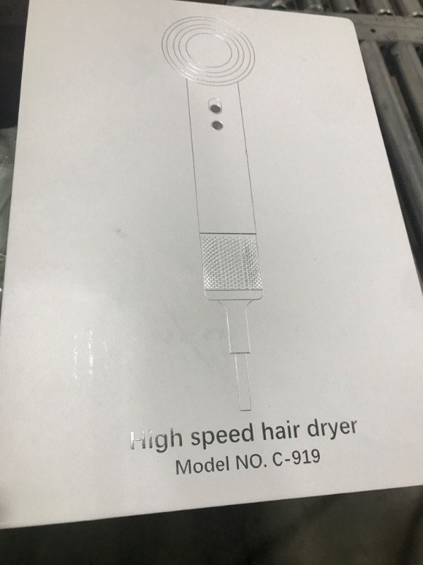 Photo 1 of HRYCF Hair Dryer,160000 RPM Blow Dryer with High-Speed Brushless Motor for Fast Drying, Professional Ionic Lightweight Hair Dryers, Thermo-Control Low Noise with Blow Dryers Diffuser & Nozzle