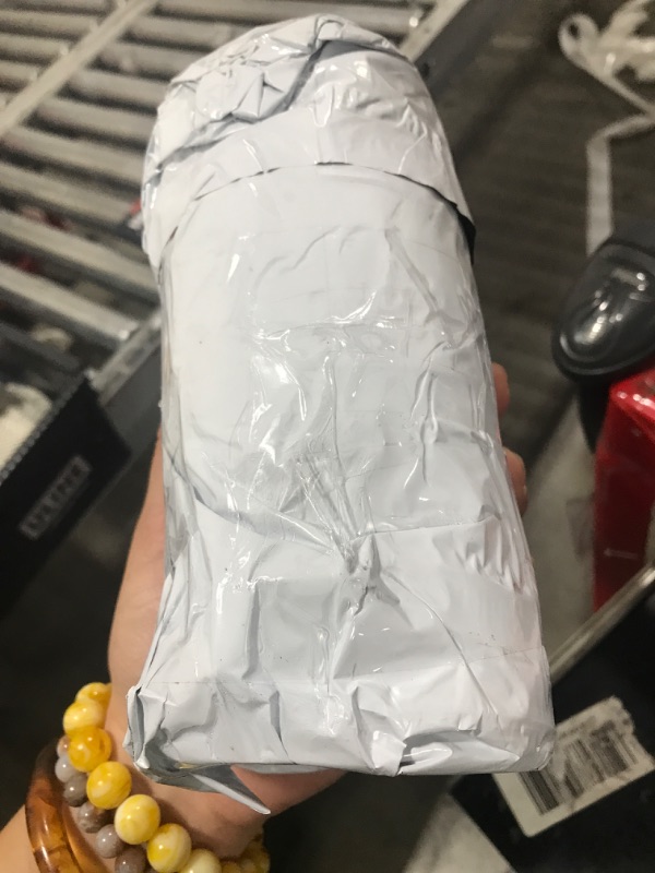 Photo 1 of Teqooza Dryer Vent Hose 3 Inch Diameter 10 Feet Length Non-Insulated Double Layer 3 Meters Length Flex Air Aluminum Foil Ducting for HVAC Ventilation with 2 Clamps, Silver