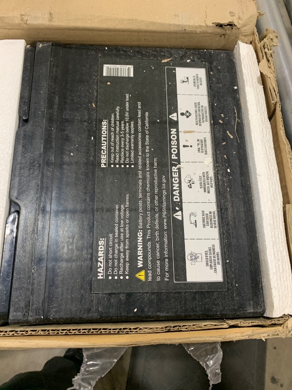 Photo 1 of Mighty Max Battery ML75-12 - 12 Volt 75 AH, Nut and Bolt (NB) Terminal, Rechargeable SLA AGM Battery