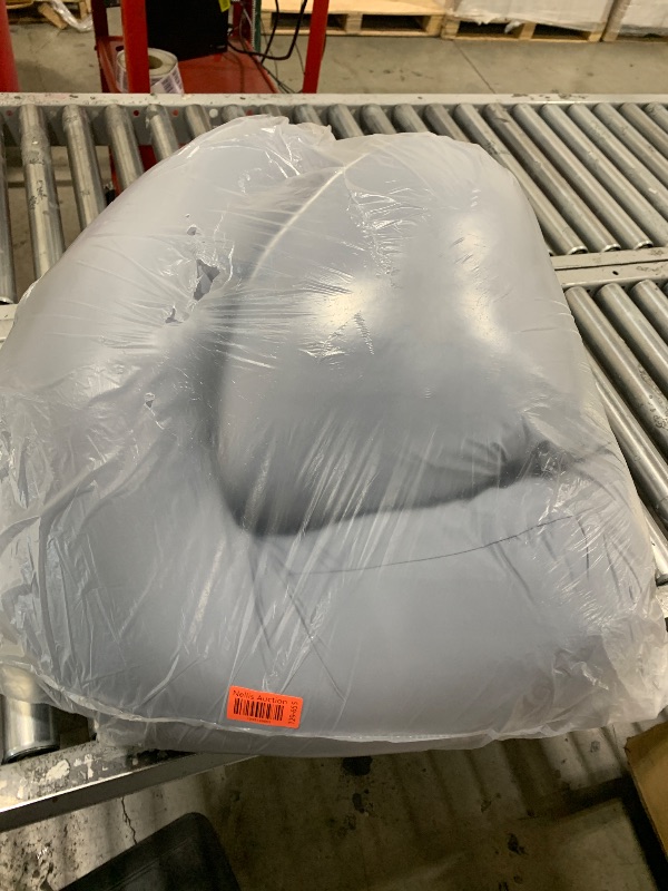 Photo 1 of MOON PARK Pregnancy Pillows for Sleeping - U Shaped Full Body Maternity Pillow with Removable Cover - Support for Back, Legs, Belly, HIPS - 57 Inch - Grey - Cooling Cover