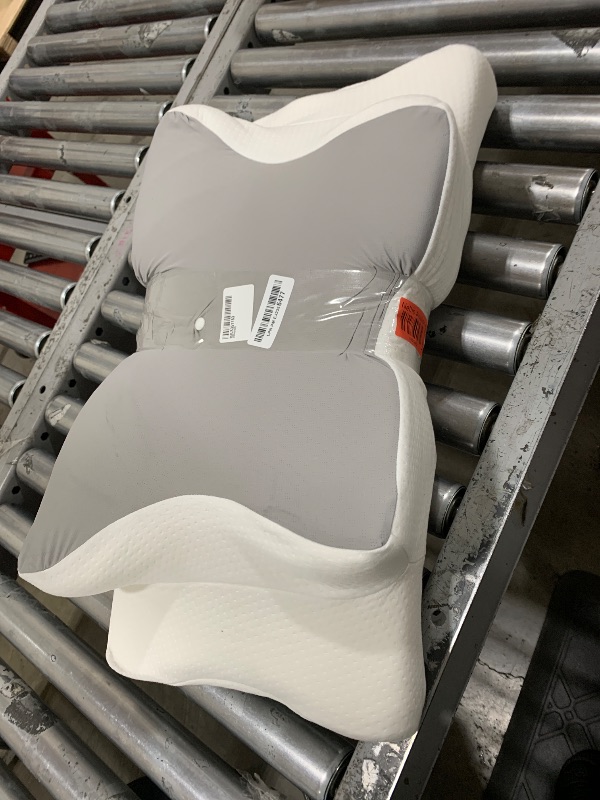 Photo 1 of Ultra Pain Relief Cooling Pillow for Neck Support, Adjustable Cervical Pillow Cozy Sleeping, Odorless Ergonomic Contour Memory Foam Pillows, Orthopedic Bed Pillow for Side Back Stomach Sleeper