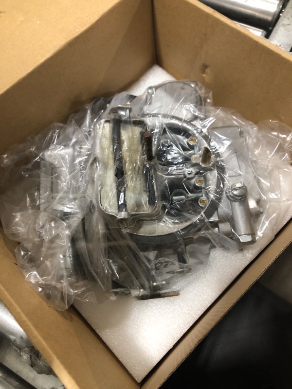 Photo 1 of Compatible Holley style 0-80457S square 4 bbl 600CFM 4160 Street Warrior Carburetor Electric choke for 1967-89 Buick Chevry Dodge Ford Mercury Oldsmobile V8 engines US Machinist Design reproduction