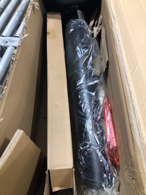 Photo 1 of Flash Furniture 5" x 22" Restaurant Table T-Base with 3" Diameter Table Height Column, Commercial T-Base Cast Iron Restaurant Table Base, Black