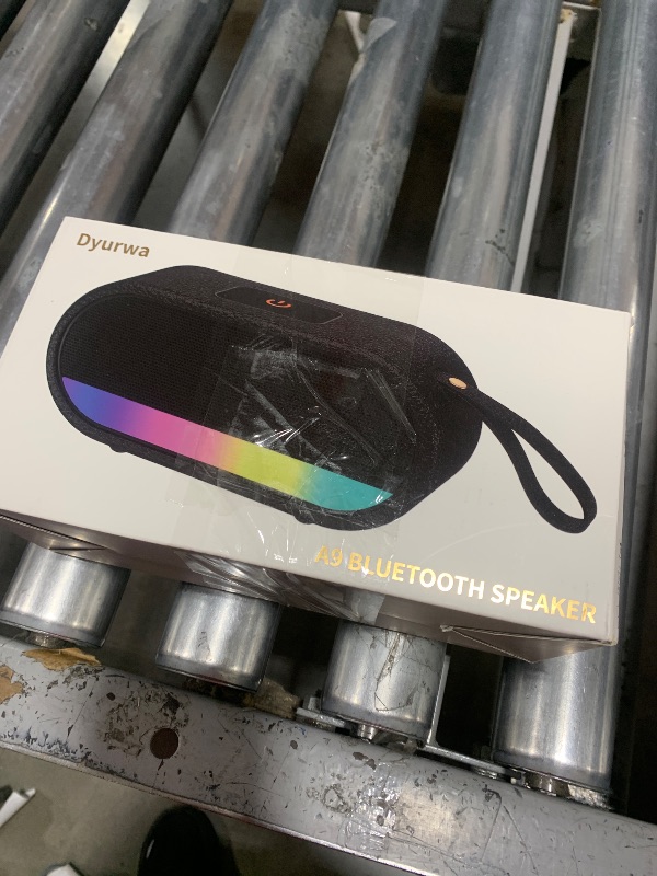 Photo 1 of Portable Bluetooth Speaker with LED Lights, 24W Loud Sound Punchy Bass, Portable Wireless Up to 10H Playtime, Built-in Mic Bluetooth 5.3, IPX6 Waterproof Wireless Speaker for Home/Outdoor/Party/Beach