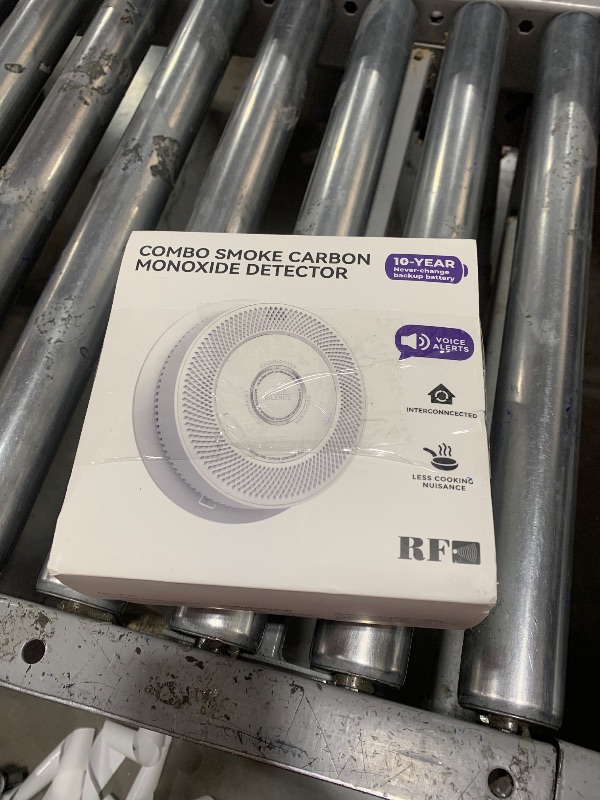 Photo 1 of Siterlink  Detector Carbon Monoxide Detector Combo 10 Year Battery,Wireless Smoke Alarm and Carbon Monoxide Detector with Voice Alert,Smoke and Carbon Monoxide Detector for Home 2-Pack
