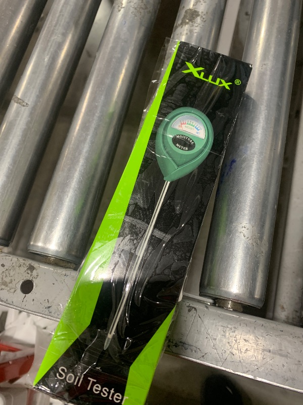 Photo 1 of XLUX Soil Moisture Meter, Plant Water Monitor, Hygrometer Sensor for Gardening, Farming, Indoor and Outdoor Plants, No Batteries Required