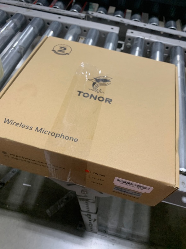 Photo 1 of TONOR Wireless Microphones System with 4x10 Channels Cordless Handheld Microfono Inalambrico, 200FT UHF Range, Mics with Stable Signal Transmission for Karaoke Singing Party Church Wedding PA Speaker
