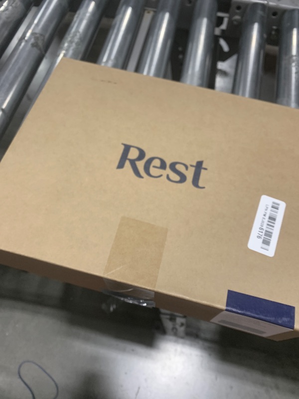 Photo 1 of REST® Evercool®+ Flat Sheet Full/Queen Size, Breathable Luxury Bedding for Hot Sleeper and Night Sweats, Bed Sheet with Woven Ionic+ Self Cleaning Silver Yarn for Sensitive Skin, Light Gray