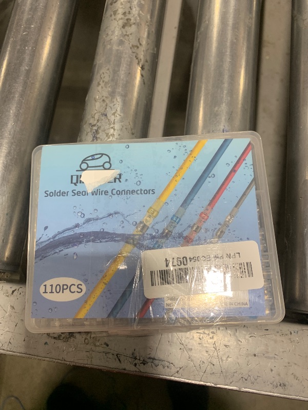 Photo 1 of 110 Pcs Heat Shrink Wire Connectors, Solder Seal Butt Connectors Kit Waterproof Marine Electrical Splice Terminals