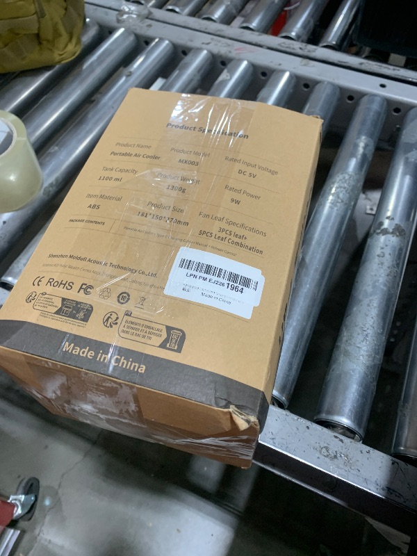 Photo 1 of Portable Air Conditioners for Bedroom, Dual Motor Evaporative Air Cooler with 3 Speeds & 3 Mist, 7 Color Night Light Cooling Fan with 2-8H Timer, 1100ML Personal AC Unit for Office Room