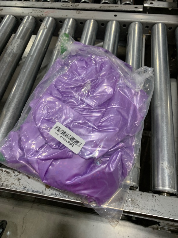 Photo 1 of Shappy 20'' Happy Birthday Pool Large Floating Letter Balloons with Adhesive Dots Inflatable Pool Decorations for Summer Birthday Party(Purple)