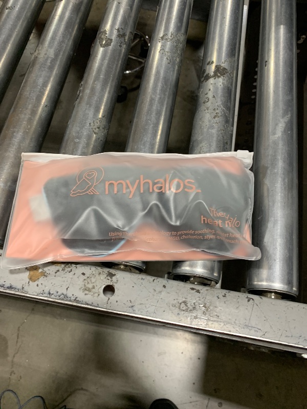 Photo 1 of MyHalos® Eye Mask for Dry Eyes - Steam Warm Compress for Eyes - Remove Styes, Chalazion Therapy Warming and Heating Pad Hot Compress - Moist Heat Mask for Blepharitis & MGD