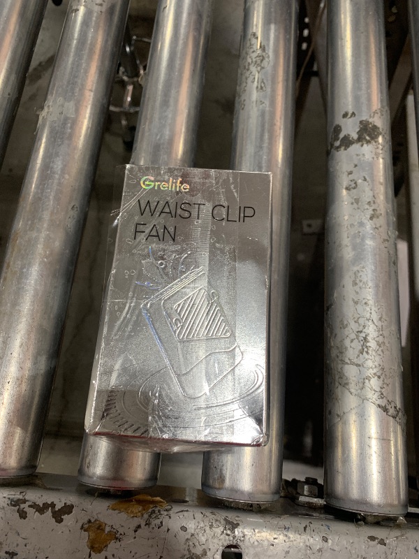 Photo 1 of Grelife 2025 AI Portable Waist Fan Rechargeable with LED Display & 40H Runtime,5 Speed 10000RPM Cooling Personal Clip Fan,33ft/s Wind Speed Neck fan for Outdoor Work,Camping,Farm,Jobsite(Black)