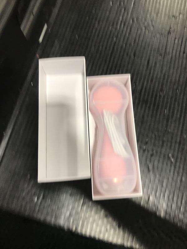 Photo 1 of PMD Clean Pro RQ - Smart Facial Cleansing Device with Silicone Brush & Rose Quartz Gemstone ActiveWarmth Anti-Aging Massager - Waterproof - SonicGlow Vibration - Clear Pores & Blackheads