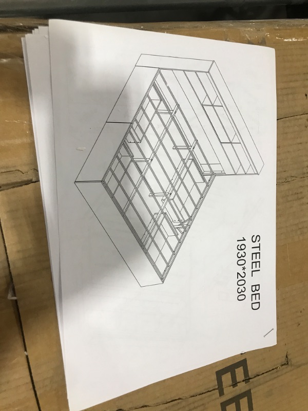 Photo 1 of STEEL BED PHO_141L3RAD BOX 2 0f 2
